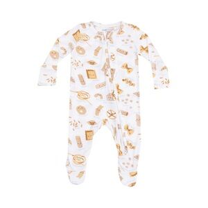 Angel Dear 2 Way Zipper Footie - Cute Pasta (NWT)